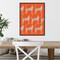 Sassy Pink Cheetahs by Kendra Dandy 18-in. W x 24-in. H. Canvas Wall Art Print Framed in Black